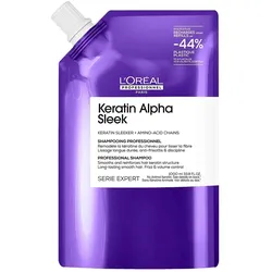 1L L'Oréal Professionnel Paris Serie Expert Keratin Alpha Sleek Professional Shampoo Refill