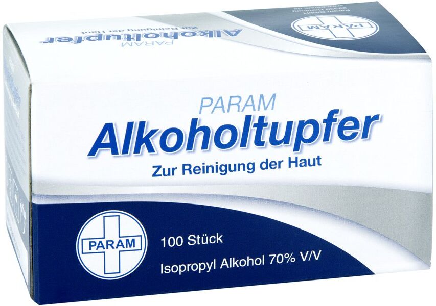 Param GmbH Alkoholtupfer Param 100stk