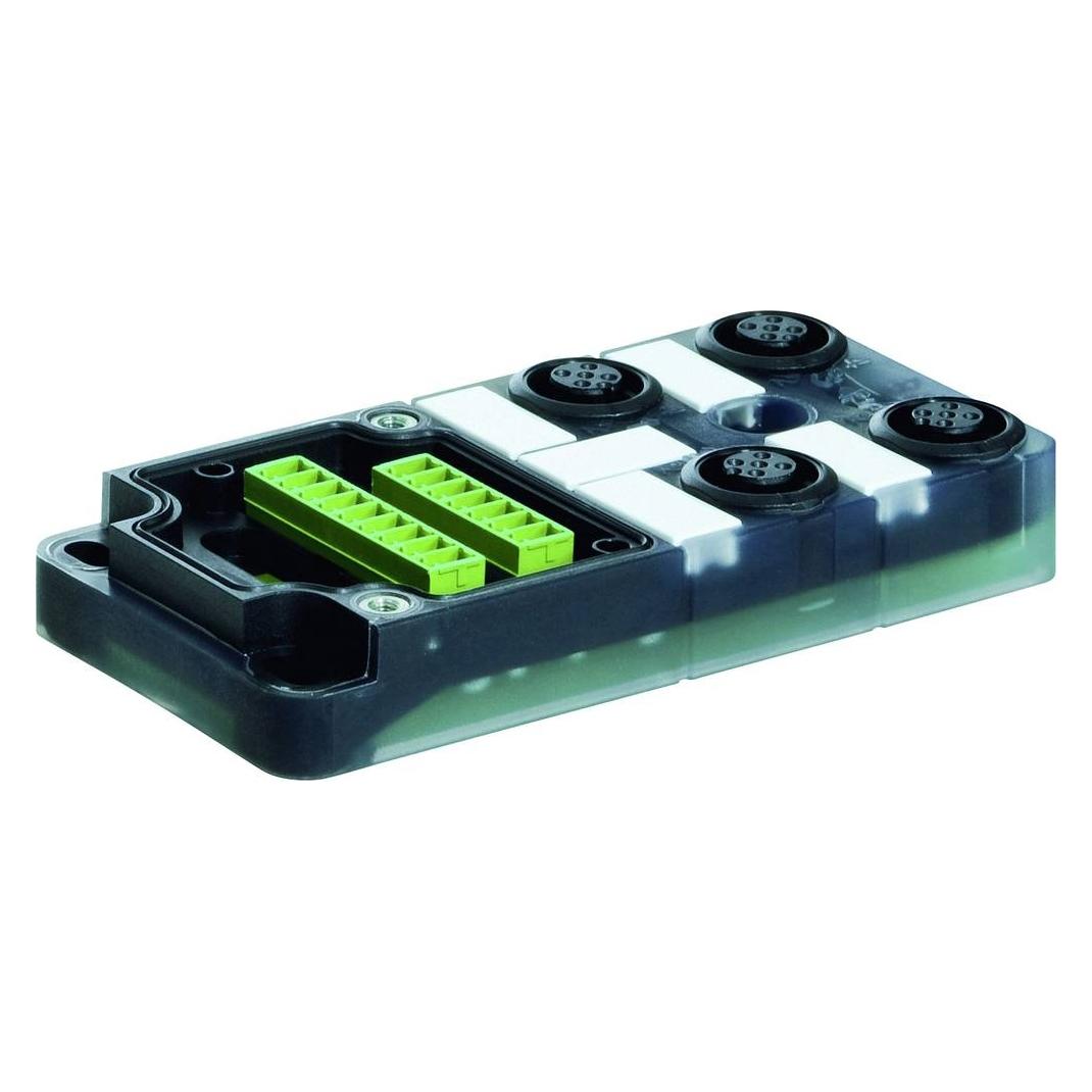 Murr Elektronik 8000-84500-0000000 Sensor/Aktorbox passiv M12-Verteiler mit Kun (8000-84500-0000000)