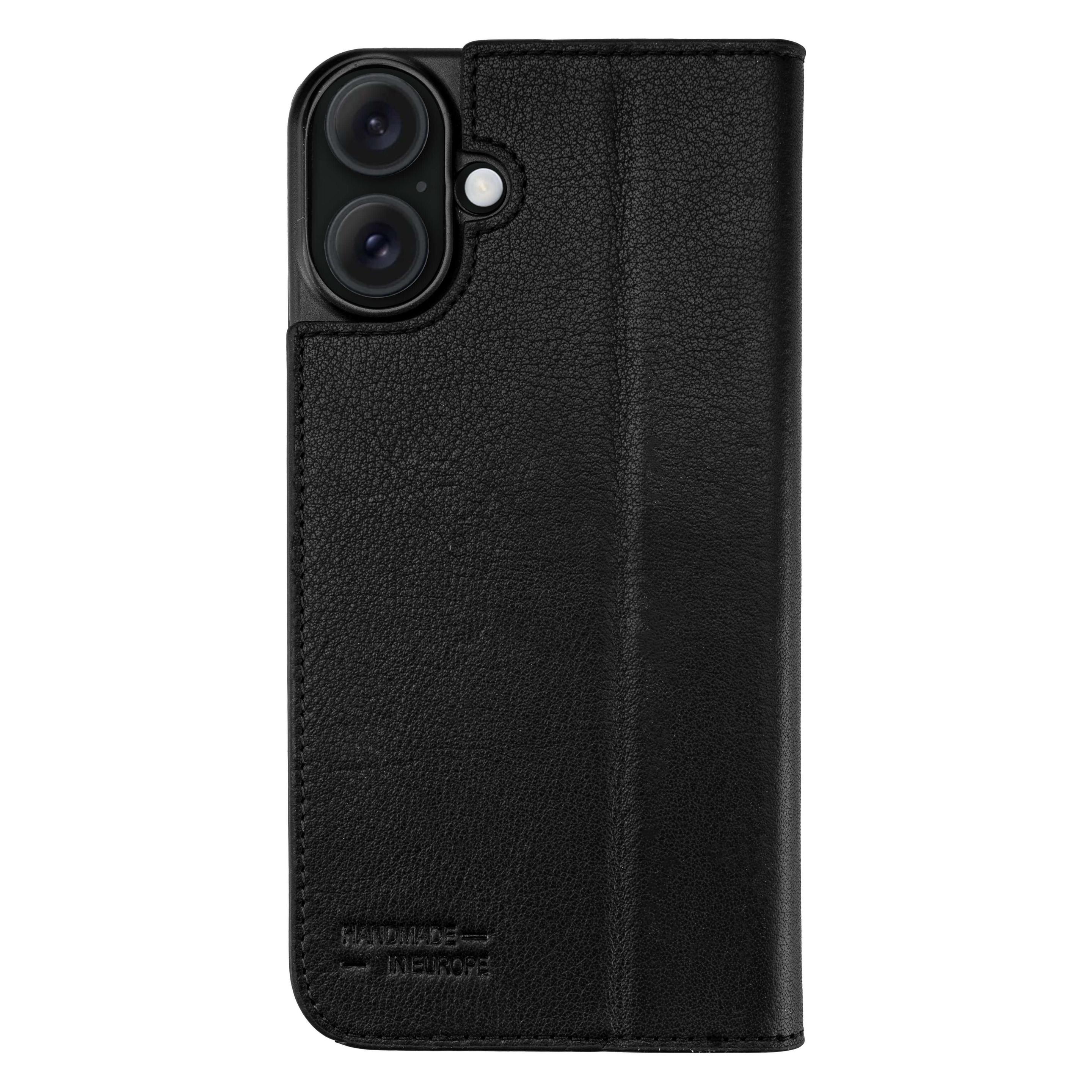 JT Berlin Echtleder BookCase Tegel (Apple iPhone 16 Plus) (11059)
