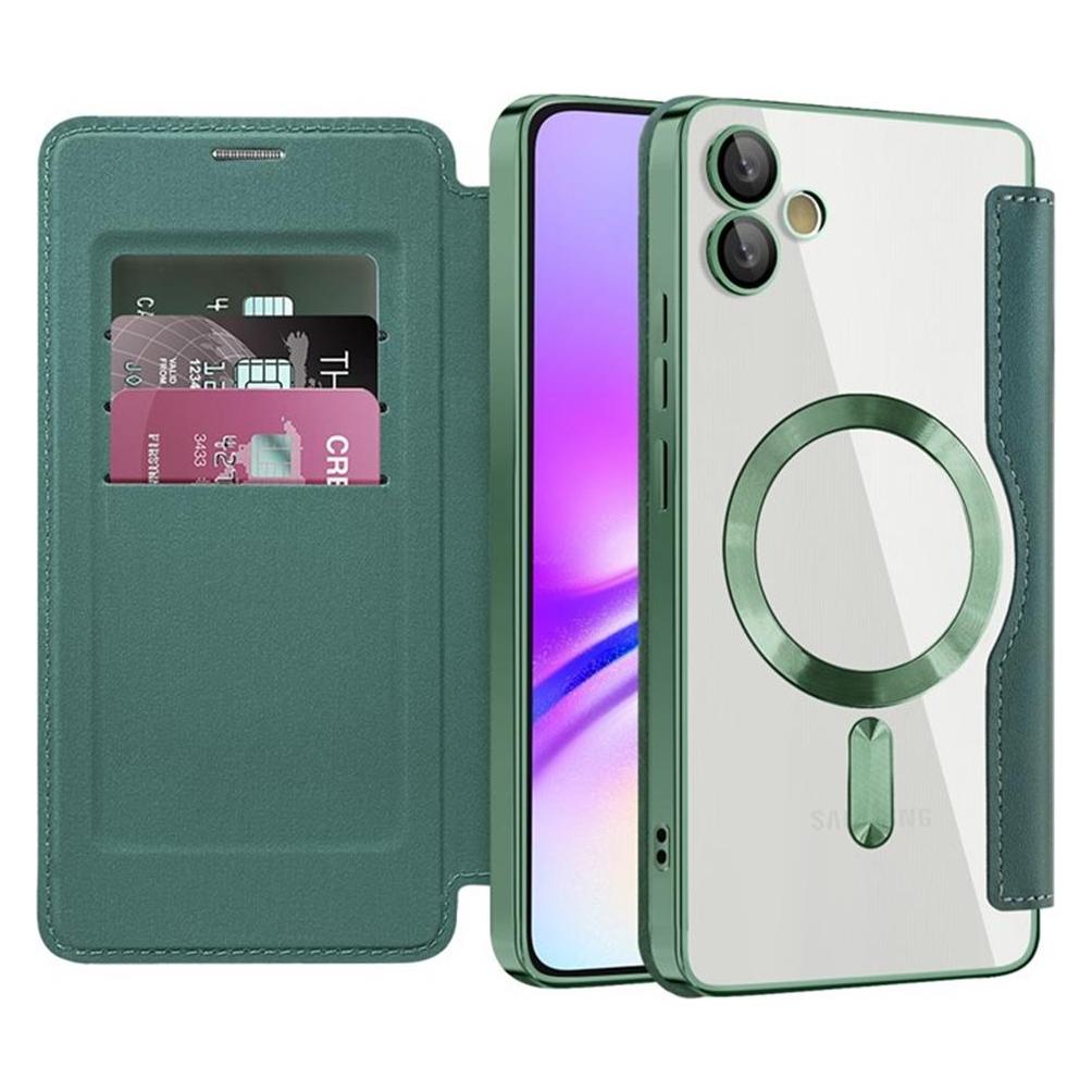 Techsuit - SmartMag Book Case - Samsung Galaxy A05 - Green (Samsung Galaxy A05) (59432574)