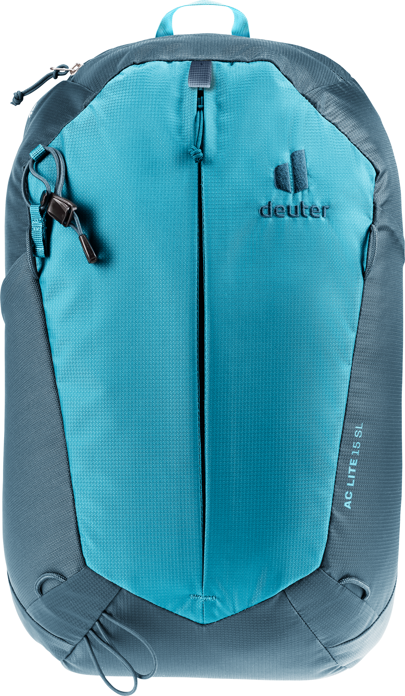 Wanderrucksack DEUTER "AC LITE 15 SL", blau (lagoon, atlan), Rucksäcke, B/H/T: 28cm x 44cm x 20cm, Polyester, Wanderrucksack, für Tagesausflüge, mit geringem Gewicht, B:28cm H:44cm T:20cm lagoon, atlan B/H/T: 28cm x 44cm x 20cm