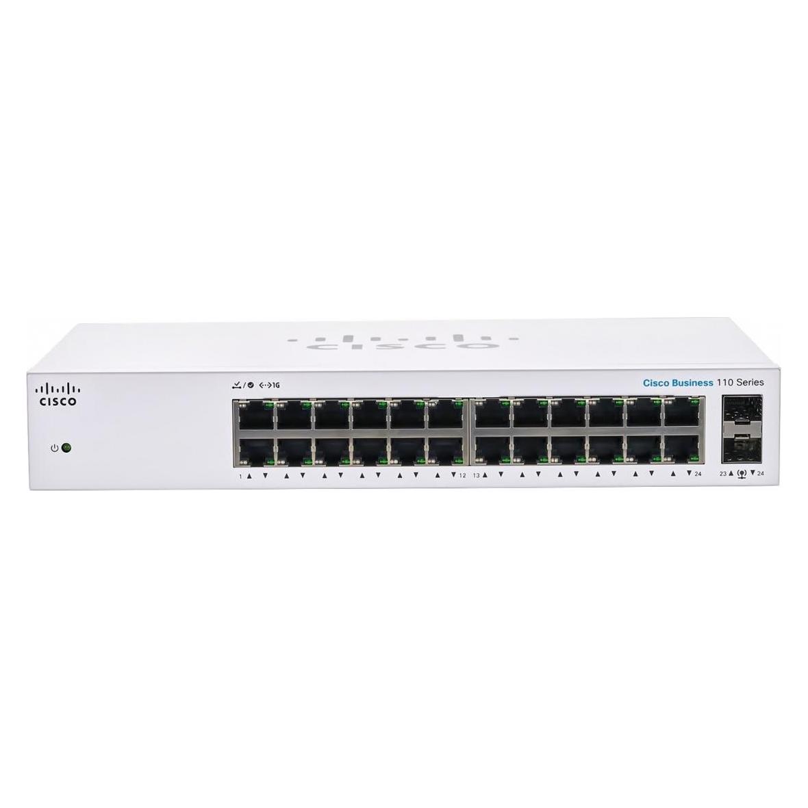 Cisco Switch CBS110-24T-EU 24 Port (24 Ports) (CBS110-24T-EU)