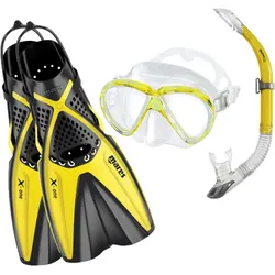 Mares Schnorchelset X-one Marea - Gelb - Gr: Medium