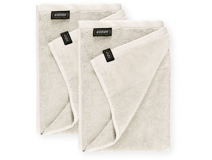 Duschtücher Sense , beige (cremeweiß), B:70cm L:140cm, Frottee, Obermaterial: 100% Baumwolle, SCHÖNER WOHNEN-KOLLEKTION, Handtücher, Duschtücher, mit Velourborte, hautschmeichelnde Airtouch Qualität, super weich