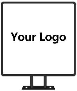 Uplift Treasures Custom Double Sided LED Light Box Business Sign square Style 23.62 23.62 In