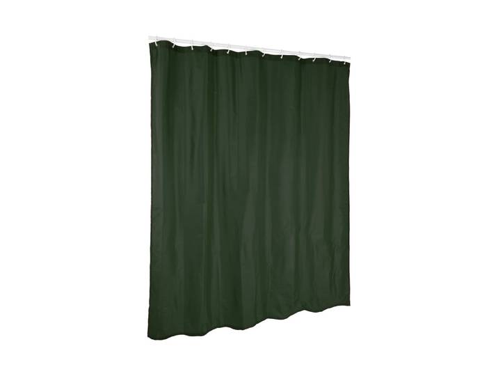 Spirella Duschvorhang Textil Grün 180 × 200 cm