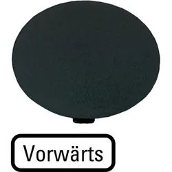 Eaton 218277 Tastenplatte, Pilz schwarz, VORWÄRTS M22-XDP-S-D15  - 10 Stück
