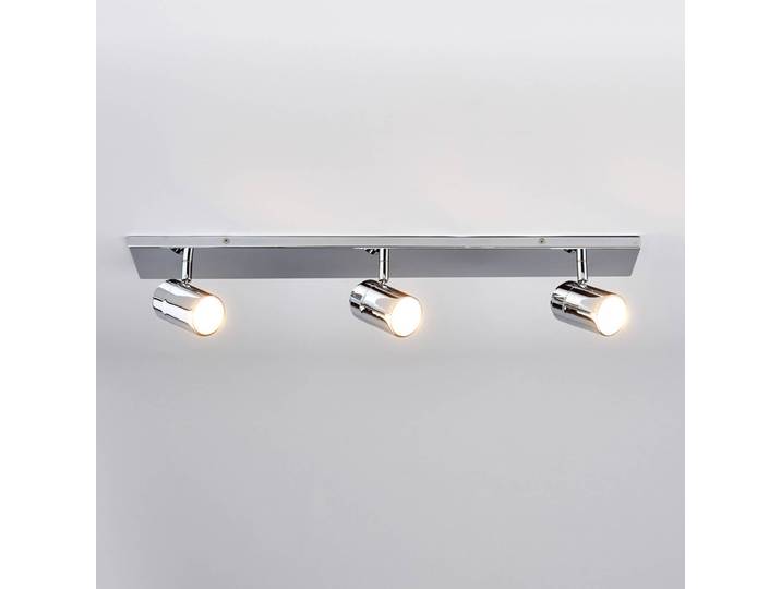 Deckenlampe DEJAN Lindby, dimmbar, chrom / silber, für Badezimmer, Metall, Modern, Deckenlampe