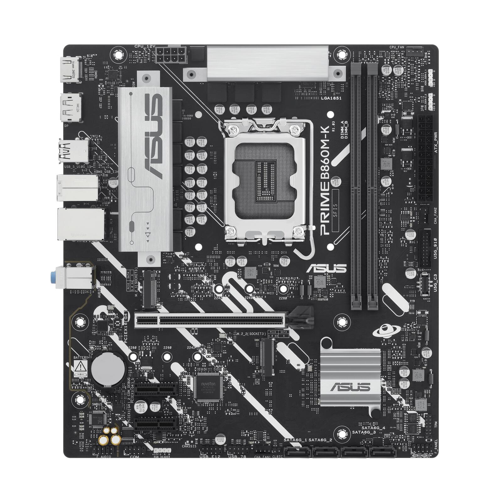 ASUS Prime B860M-K Mainboard 90MB1JT0-M0EAY0