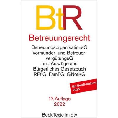 Betreuungsrecht, Taschenbuch von , dtv, 978-3-406-77962-6