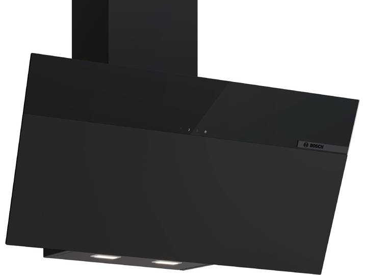 BOSCH Wandhaube DWK85DFA1 , Energieeffizienz: B, schwarz, B:79cm, Dunstabzugshauben, Wandhaube