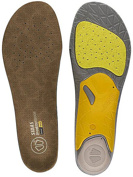 SIDAS Einlegesohlen fürs Wandern - 3Feet Outdoor High orange   46-48 B
