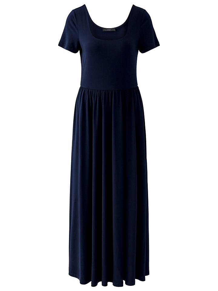 Oui Kleid in Dunkelblau - 34