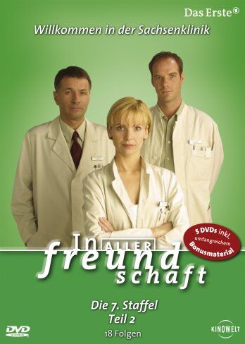 Peter Wekwerth - In aller Freundschaft - Die 07. Staffel, Teil 2, 18 Folgen [5 DVDs] - Preis vom 08.10.2026 07:26:42 h