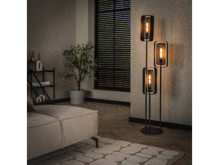 3L metalen gaas vloerlamp Mesh 170cm Lyora - 7842/77