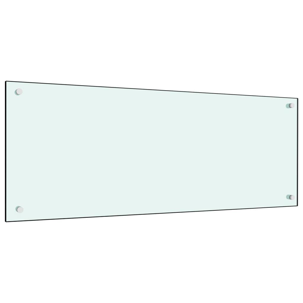 Deluke Küchenrückwand, Weiß, Glas, 100x40x0.6 cm, Kochen, Küchenhelfer, Sonstige Küchenhelfer