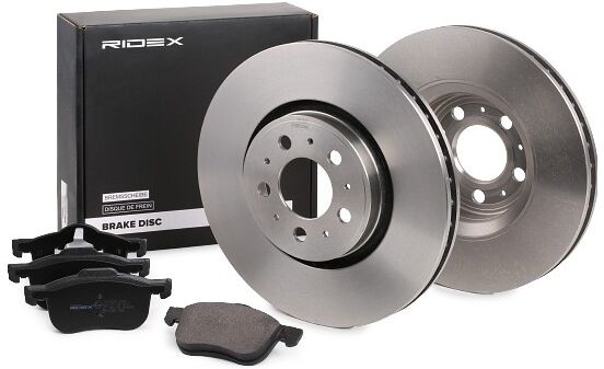 RIDEX 3405B0073 Brake discs and pads set