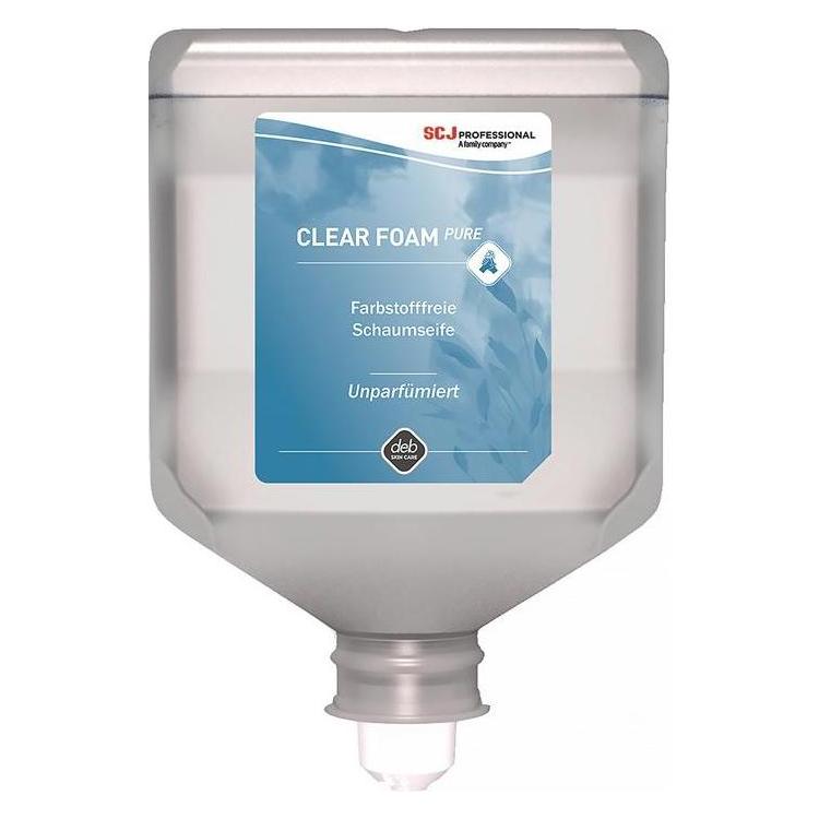 Stoko Schaumseife Clear FOAM Pure 2 l ohne Duft-/Farbstoffe (Flüssigseife, 2000 ml) (CLR2LT)