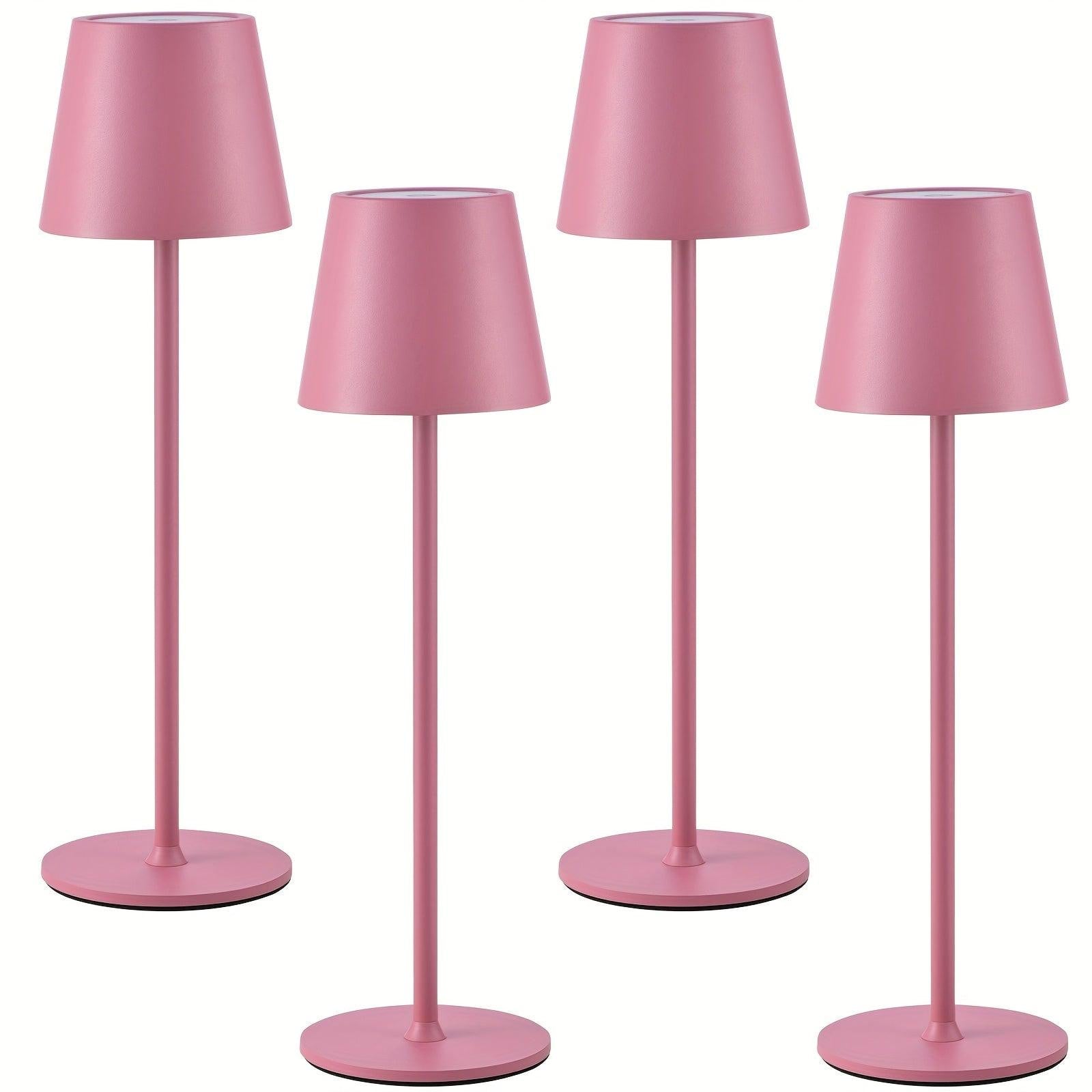 Selius Draadloze LED Tafellamp met 7000mAh Accu - Oplaadbare Nachtlamp en Bureaulamp