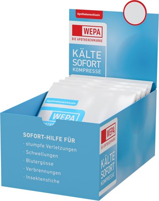 WEPA Apothekenbedarf GmbH & Co KG KÄLTE SOFORT Kompresse 15x21 cm 1 St 04665340