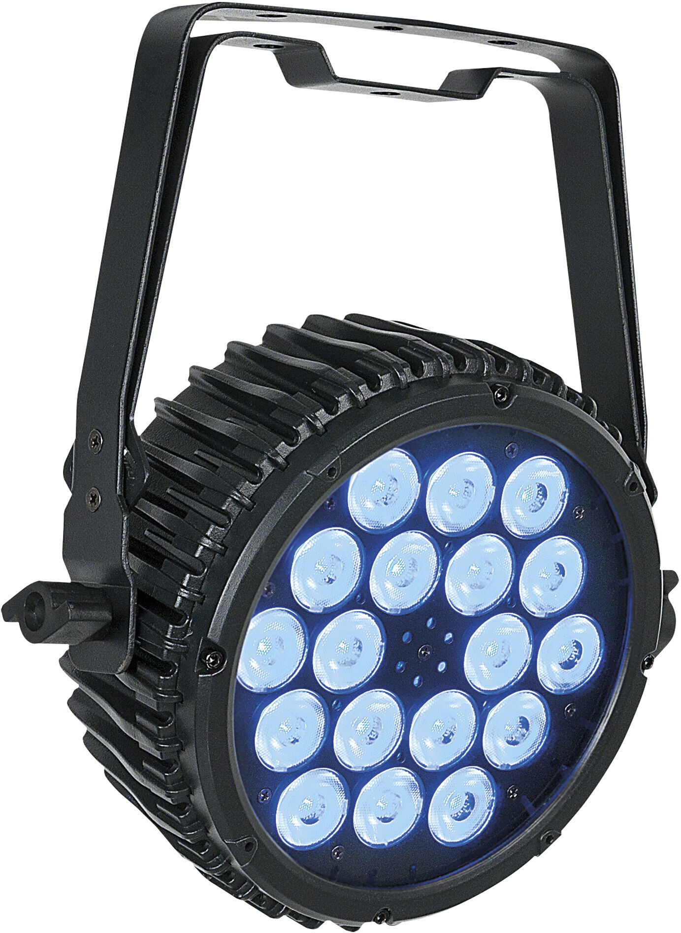 Showtec Compact Par 18 Mkii 18x 3 W Rgb Led Par - Schwarz