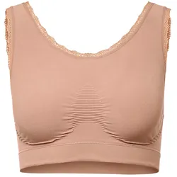 Tchibo - Seamless-Bustier - Damen - Gr. L - beige