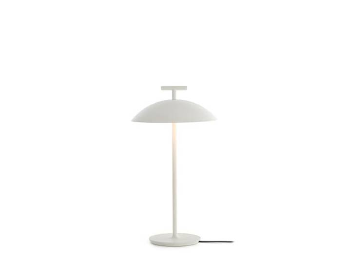 Kartell Mini Geen-A\, Lampe de table\, Alimentation directe\, H 36\,5 cm\, Blanc