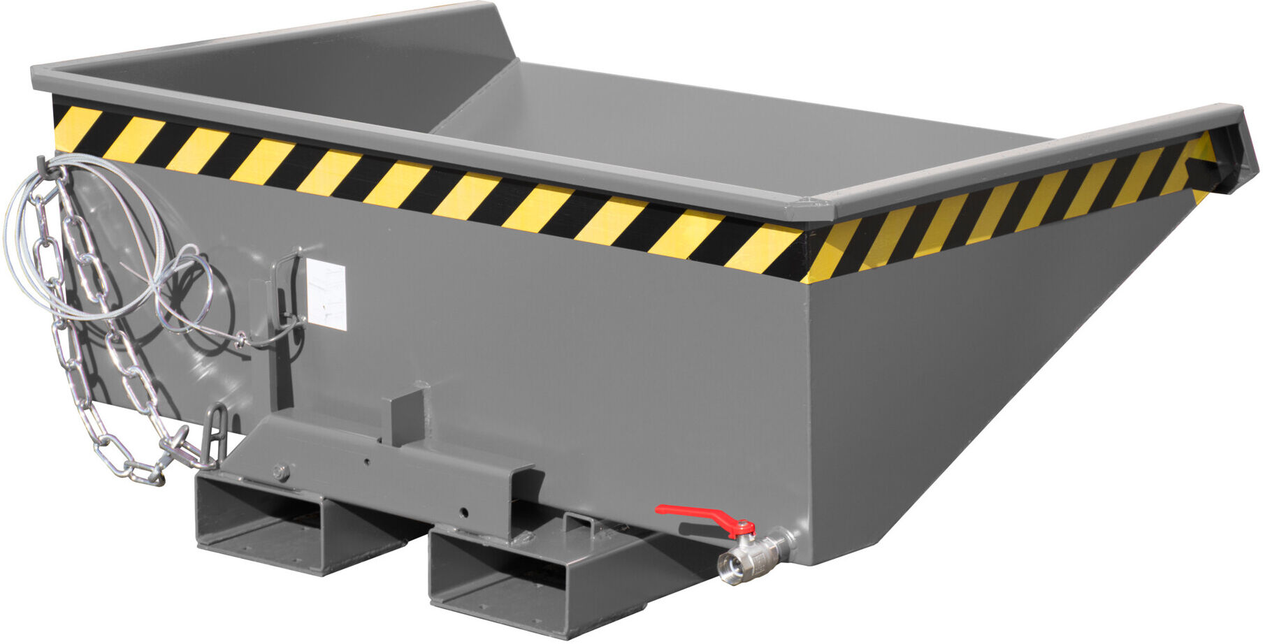 Bauer Südlohn Mini-Spänebehälter EXPO-E 275, lackiert, Mausgrau (4498-58-0000-7005)