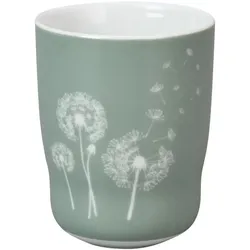 Krasilnikoff Wave Mug Pusteblumen Colourful, grün