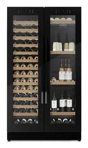 Caso WineChef Duo 122 Weinkühler 2 Zonen 122 Flasche(n) 674