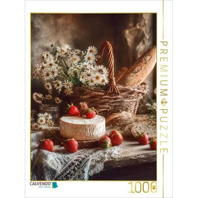 CALVENDO Puzzle Ein gedeckter Tisch ist ein stiller Moment des Glücks | 1000 Teile Lege-Größe 64x48cm Foto-Puzzle für glückliche Stunden, Sonstige von