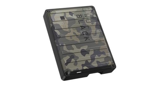 Western Digital WD_BLACK P10 Game Drive 4TB Draagbare Externe Harde Schijf, Camo