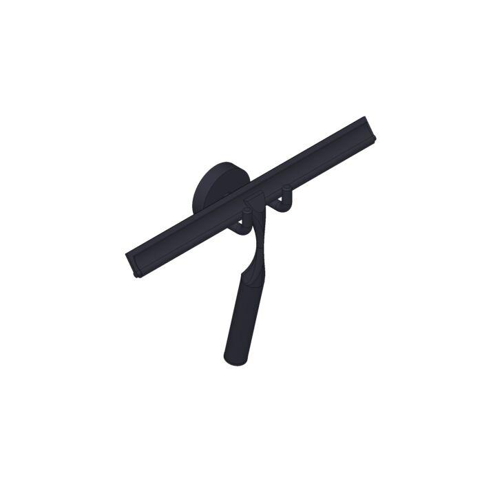 Giese Gifix Uno Haken 33025-14 mit Wischer, schwarz matt