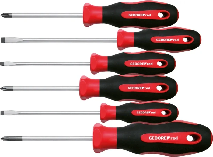 GEDOREred Schraubendreher-Set R38002006 3301270 6-teilig