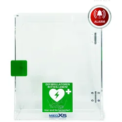 Universal Defibrillator (AED) Acrylglas-Wandkasten für Innen mit Alarm