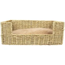 EBI Duvo+ Laguna Seegas Bett Einsteig + Kissen M (Hund), Hundebett + Katzenbett