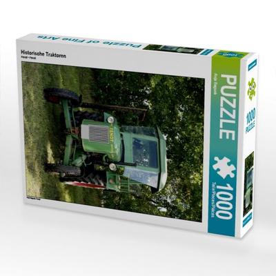 CALVENDO Puzzle Historische Traktoren 1000 Teile Puzzle hoch | 1000 Teile Lege-Größe 64 × 48 cm Foto-Puzzle für glückliche Stunden