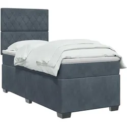 vidaXL, Boxspringbett, Boxspringbett (90 x 200 cm)