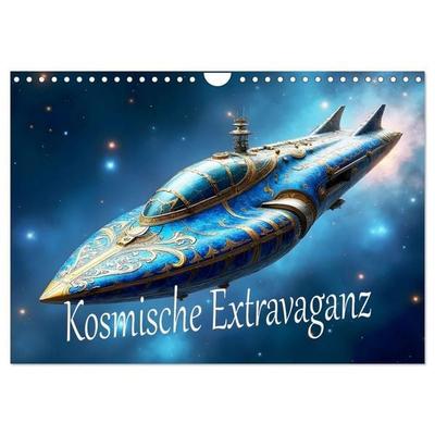 Kosmische Extravaganz (Wandkalender 2027 DIN A4 quer), CALVENDO Monatskalender