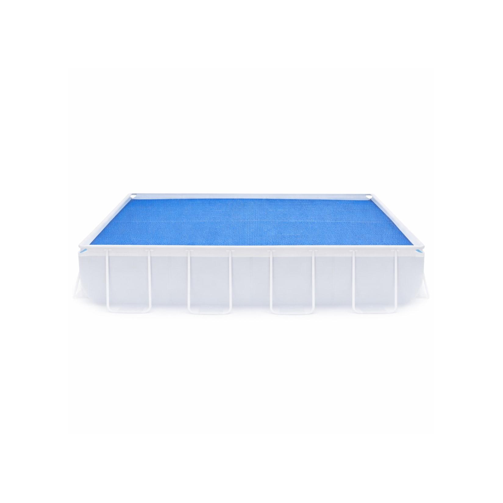 Happy People Solarplane Rechteckig Framepool Stahlrahmenpool 549 x 274cm Pool Solar Abdeckung