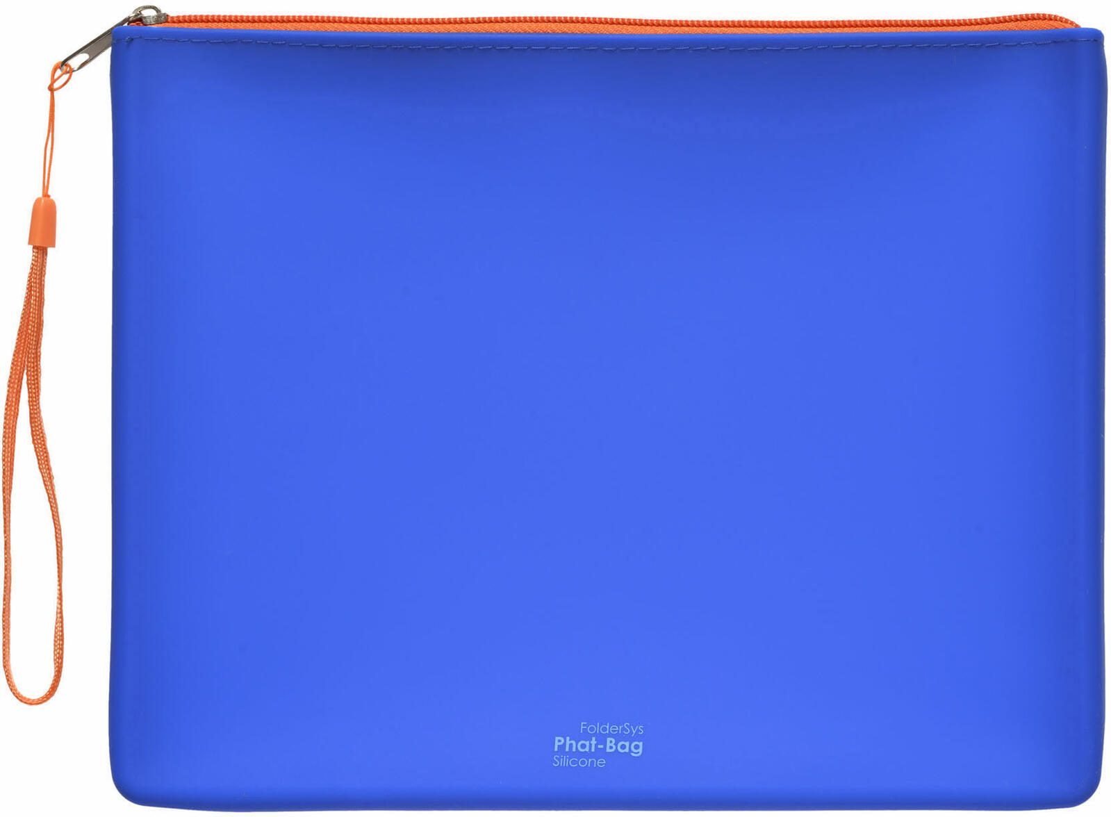 FolderSys Reißverschlussbeutel A5 blau 40484-40