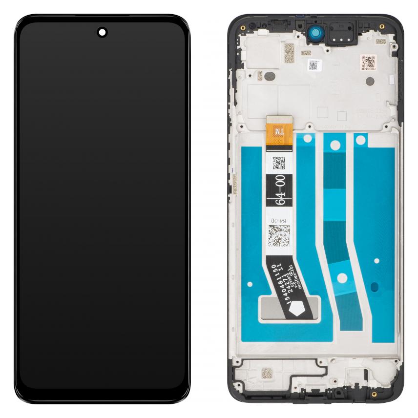 Motorola Display Unit für Moto G55, Schwarz (Display, Motorola Moto G55) (58015711)