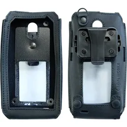 I.safe Mobile Mobile Ledertasche IS655.x (i.safe mobile IS655.2), Smartphone Hülle, Schwarz