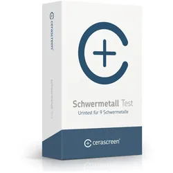 CERASCREEN Schwermetall Test 1 St