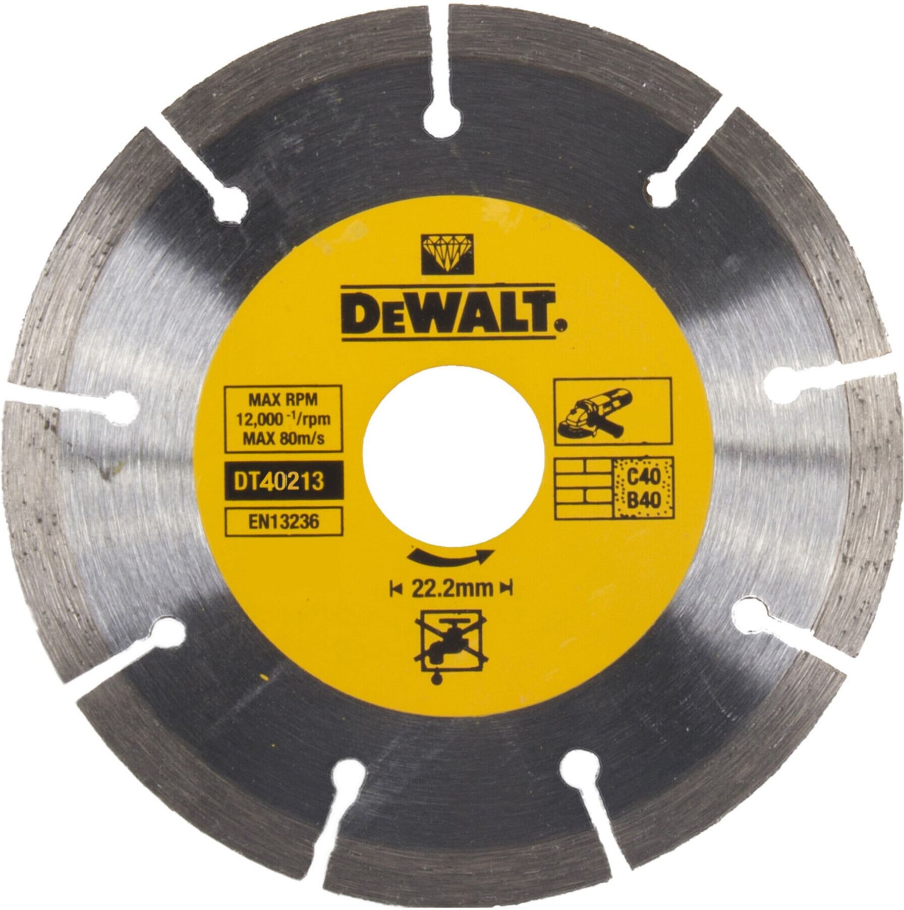 DEWALT Diamanttrennscheibe Eco1 Universal 350 mm DT40213-QZ)
