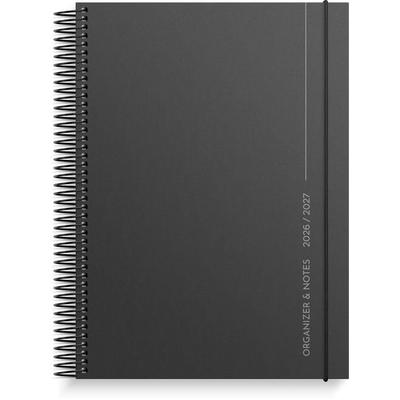 Organizer & Notes A5 26/27 Schwarz