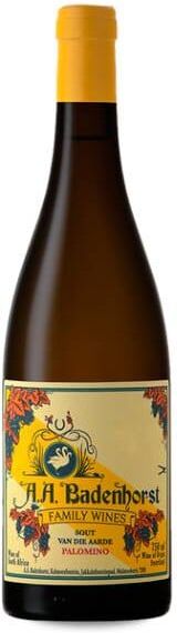 A.A. Badenhorts Badenhorst Sout Van Die Aarde Palomino 2022 - 75cl