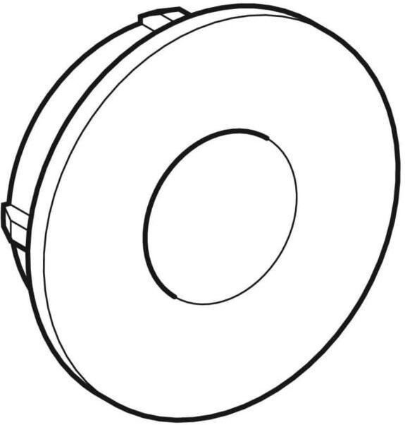 Geberit Verschlusszapfen 240031001 für Universal-Heberglocke, Umstellung 6 auf 9 l