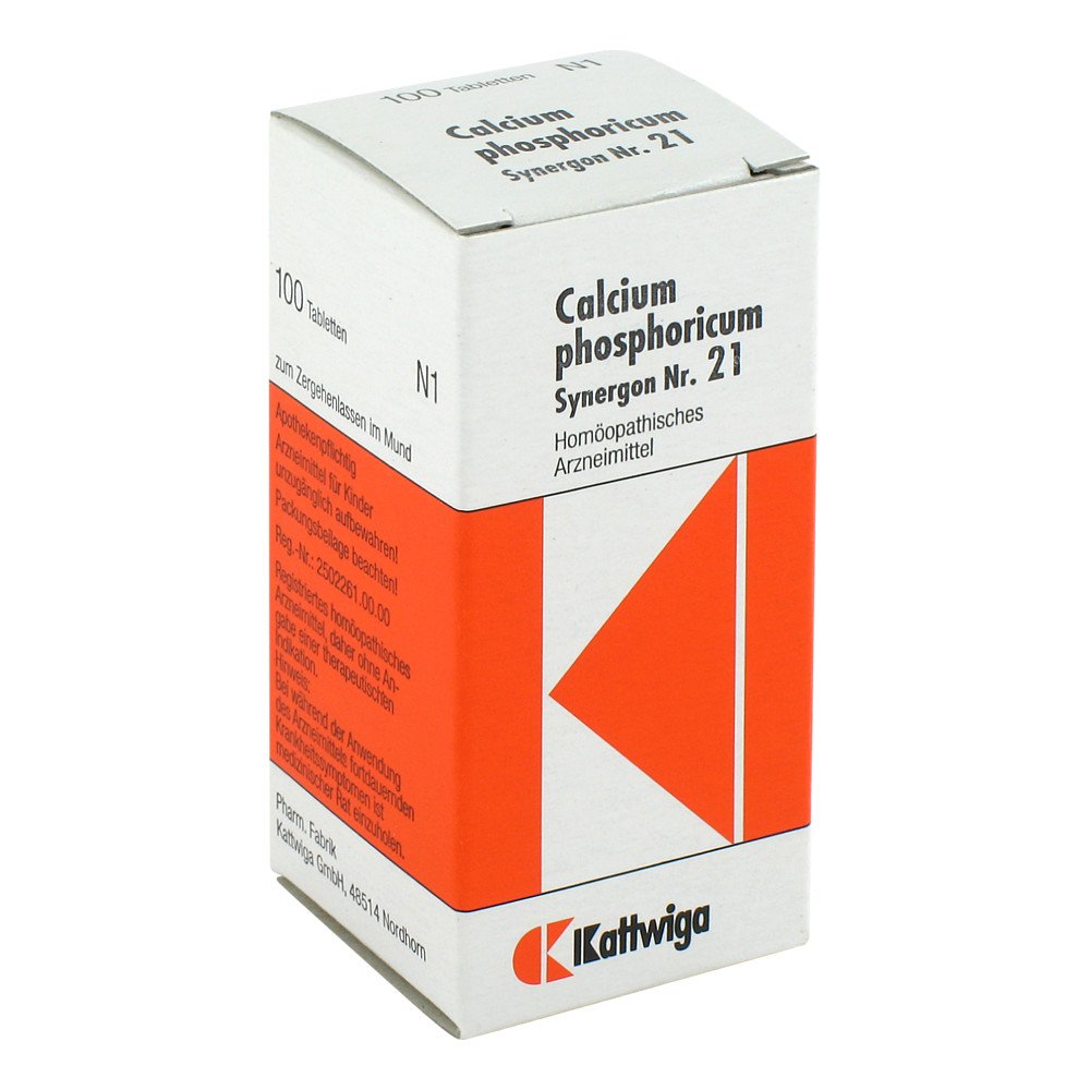 Kattwiga Arzneimittel GmbH Synergon 21 Calcium phos Tabletten 04905778